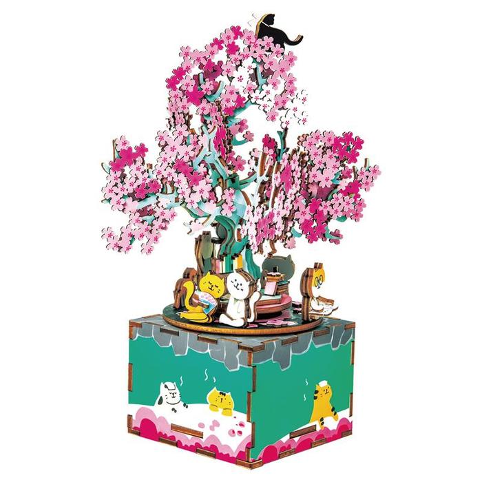 Cherry Blossom Tree Music Box