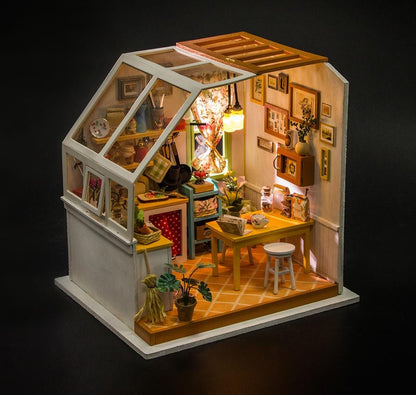 Robotime Jason's Kitchen Miniature Room Kit