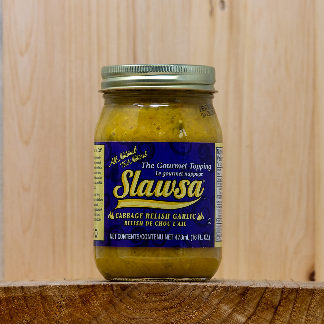 Slawsa ~ Gourmet Cabbage Relish