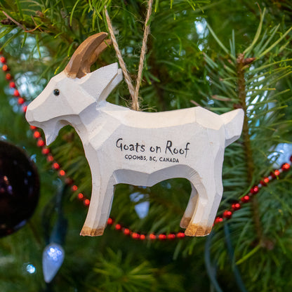 Hanging Goat Ornament