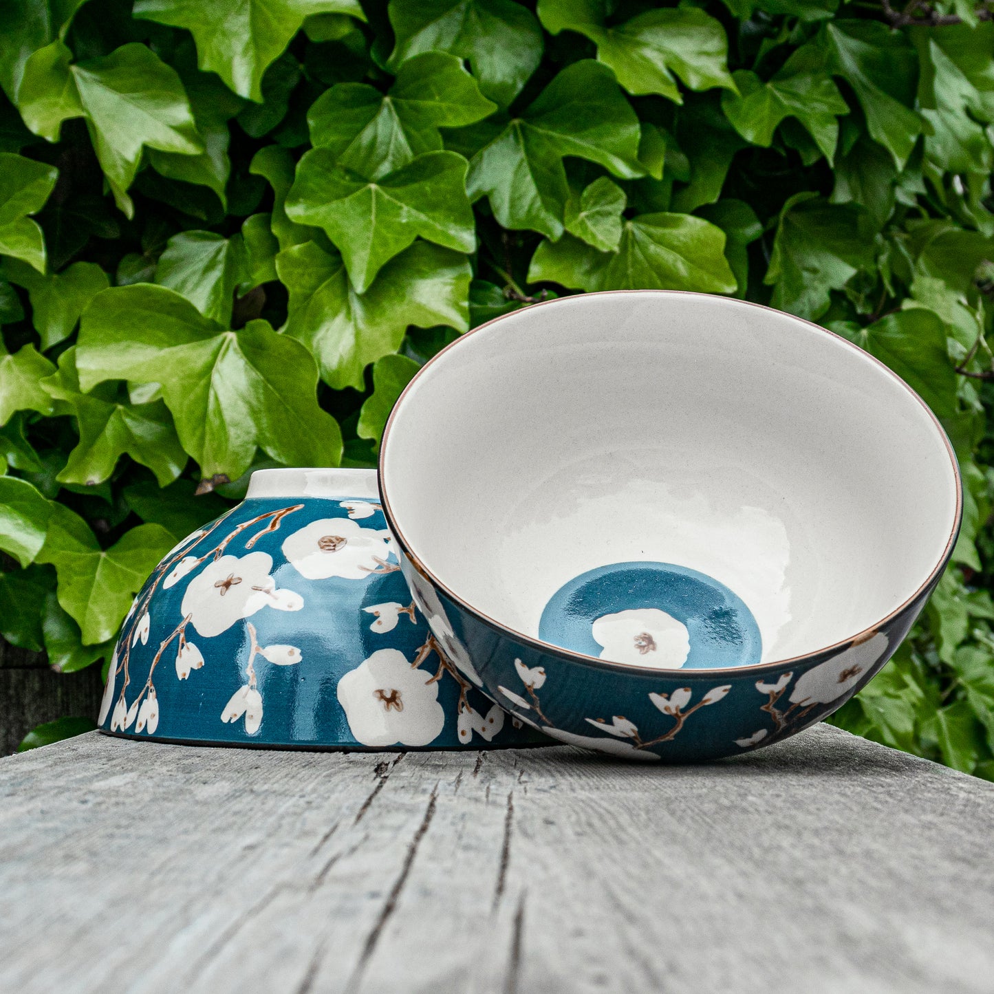 Large Hand-Painted Bowl