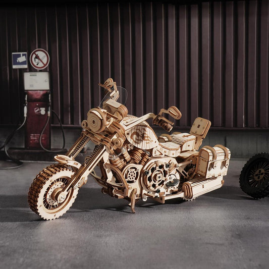 Cruiser Motorcycle Mechanical DIY Model