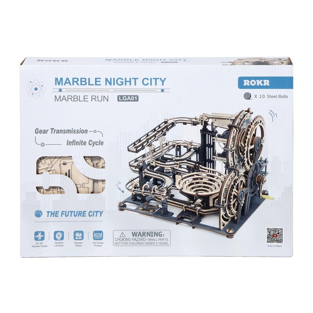 Night City Marble Run
