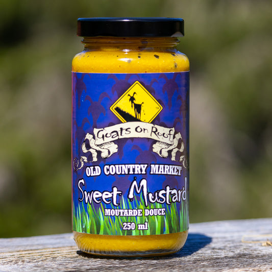 Goats on Roof Mustard