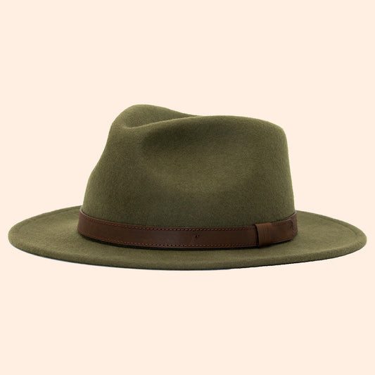 Olive Green Cowboy Hat