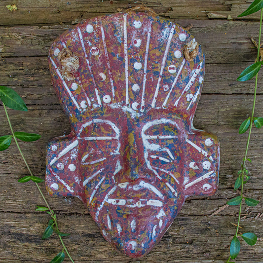 Terracotta Olmec Mask