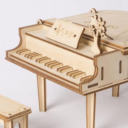 Grand Piano Wooden Puzzle