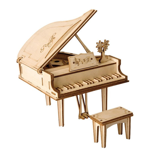 Grand Piano Wooden Puzzle