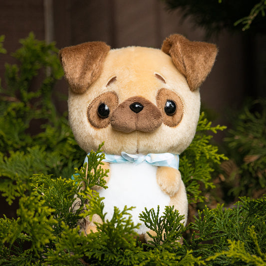 Plush Furry Pug
