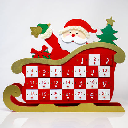 Santa's Sleigh Advent Calendar