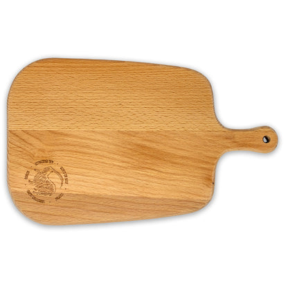 Small Beechwood Cutting Board with Handle