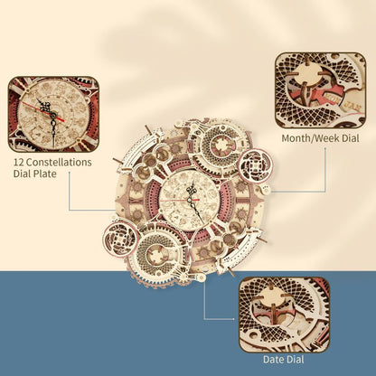 Zodiac Clock DIY Kit